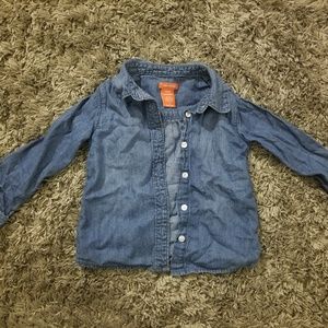 Joe Fresh Toddler Button Down Shirt 3T, like new.